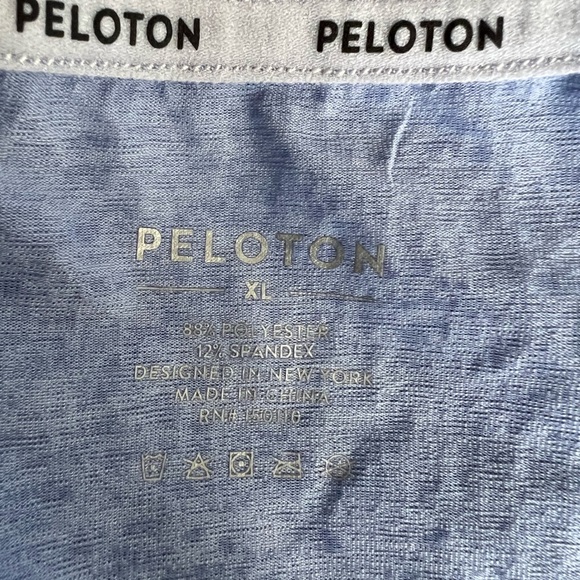 Peloton Distance Shirt Tail Tank Lavender Sz XL - Picture 5 of 5